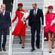 Illustration for article titled Duchess Kate, Prince William and Prince George Deplane in High Style